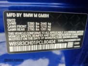 ✅ 2023 BMW M5 • VIN: WBS83CH01PCL80404 • Lot: 60375945. Wystawiony na Copart z przebiegiem 19 472 mil. Bezpłatny archiwum sprzedaży aukcyjnych z USA i szczegółowy raport historii pojazdu na DreamBid. Zdjęcie 12.