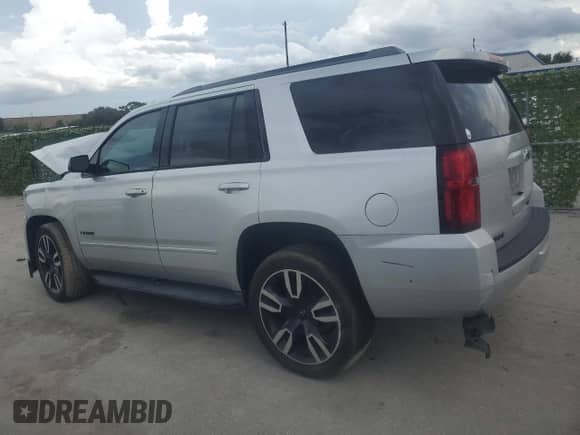 2018 Chevrolet Tahoe Premier with VIN 1GNSCCKJ5JR354222, listed as a Copart auction lot 63636604 with Not provided miles and Salvage title. Bid and sale history available at DreamBid. Image 2.