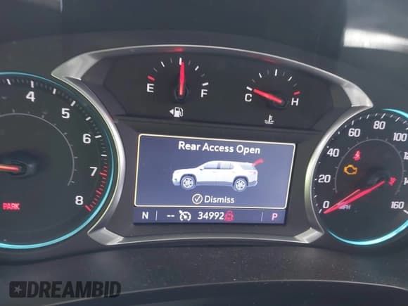 ✅ 2021 Chevrolet Traverse LT Cloth • VIN: 1GNERGKW3MJ157258 • Lot: 42169401. Listed on IAAI with 34,992 mi. Free auction sales archive from the USA and detailed vehicle history report at DreamBid. Image 7.