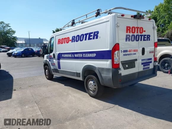 ✅ 2017 Ram ProMaster Cargo • VIN: 3C6TRVAG1HE531777 • Lot: 42440062. Listed on IAAI with 123,298 mi. Free auction sales archive from the USA and detailed vehicle history report at DreamBid. Image 3.