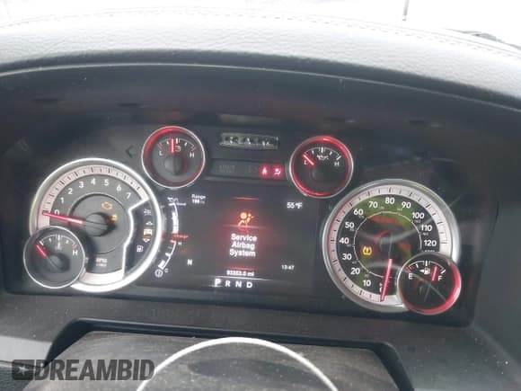 ✅ 2016 Ram 1500 Sport • VIN: 1C6RR7HT7GS380917 • Lot: 42295511. Listed on IAAI with 93,353 mi. Free auction sales archive from the USA and detailed vehicle history report at DreamBid. Image 7.