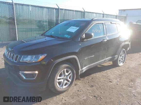 ✅ 2019 Jeep Compass Sport • VIN: 3C4NJDAB7KT850935 • Лот: 43434718. Опубликован ранее на IAAI с пробегом 101 226 миль. Бесплатный доступ к архиву аукционных продаж из США и подробный отчёт об истории автомобиля на DreamBid. Изображение 2.