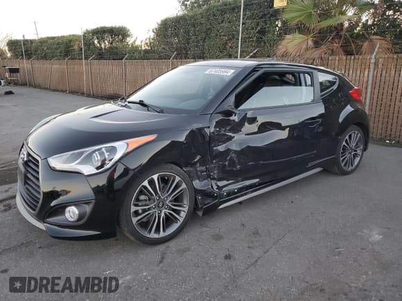 ✅ 2017 Hyundai Veloster Turbo • VIN: KMHTC6AE3HU313531 • Lot: 87405994. Wystawiony na Copart z przebiegiem 34 869 mil. Bezpłatny archiwum sprzedaży aukcyjnych z USA i szczegółowy raport historii pojazdu na DreamBid. Zdjęcie 1.