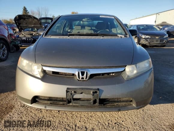 ✅ 2008 Honda Civic DX-G • VIN: 2HGFA16448H110162 • Lot: 87466105. Listed on Copart with 338,999 mi. Free auction sales archive from the USA and detailed vehicle history report at DreamBid. Image 5.
