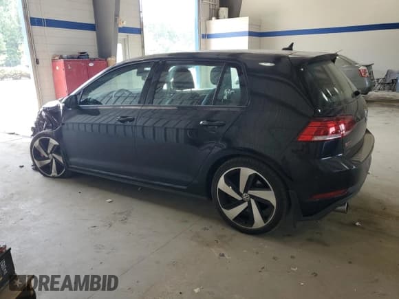✅ 2019 Volkswagen Golf GTI S • VIN: 3VW6T7AU4KM035603 • Lot: 67198625. Listed on Copart with 56,102 mi. Free auction sales archive from the USA and detailed vehicle history report at DreamBid. Image 2.