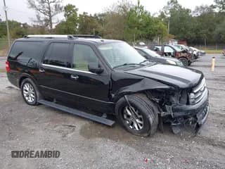 ✅ 2017 Ford Expedition Max Limited • VIN: 1FMJK1KT1HEA62450 • Лот: 43545101. Опубликован ранее на IAAI с пробегом 162 613 миль. Бесплатный доступ к архиву аукционных продаж из США и подробный отчёт об истории автомобиля на DreamBid. Изображение 1.