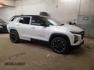 2025 Chevrolet Equinox AWD RS с VIN 3GNAXTEG3SL216316, выставлен на аукционе Copart как лот 57828415 с пробегом 2 737 миль миль и Списание • Salvage title. История ставок и продаж доступна на DreamBid. Изображение 4.