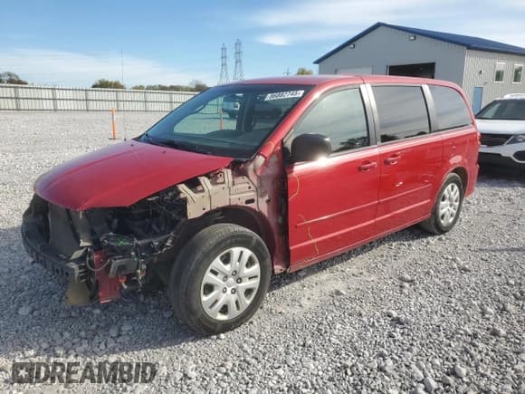 ✅ 2014 Dodge Grand Caravan SE • VIN: 2C4RDGBG2ER137792 • Lot: 86882745. Listed on Copart with 215,077 mi. Free auction sales archive from the USA and detailed vehicle history report at DreamBid. Image 1.