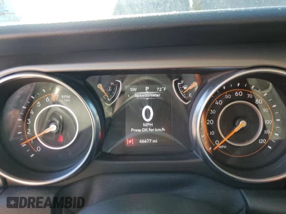 ✅ 2019 Jeep Wrangler Sport S • VIN: 1C4GJXAG6KW645168 • Lot: 70653485. Listed on Copart with 46,677 mi. Free auction sales archive from the USA and detailed vehicle history report at DreamBid. Image 9.