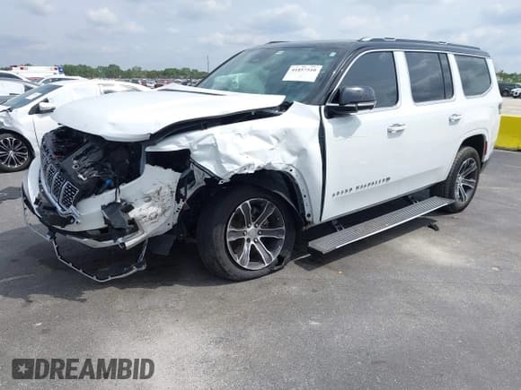 ✅ 2023 Jeep Grand Wagoneer • VIN: 1C4SJVEJ7PS570435 • Lot: 41857510. Listed on IAAI with Not provided. Free auction sales archive from the USA and detailed vehicle history report at DreamBid. Image 17.