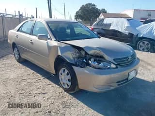 ✅ 2004 Toyota Camry XLE • VIN: 4T1BE32K44U835507 • Lot: 43763481. Listed on IAAI with 65,263 mi. Free auction sales archive from the USA and detailed vehicle history report at DreamBid. Image 1.