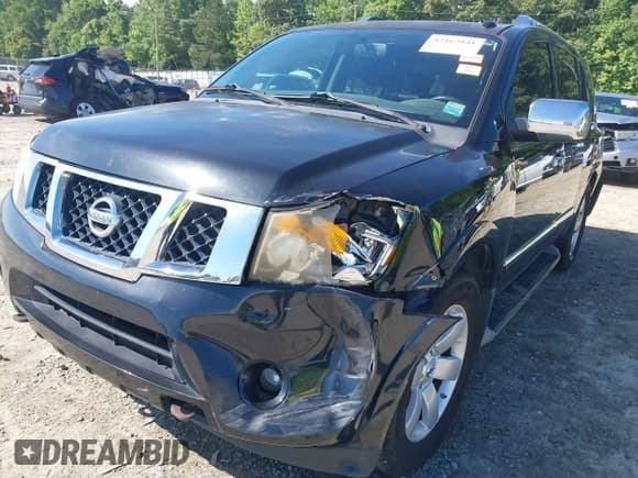 ✅ 2010 Nissan Armada Titanium • VIN: 5N1BA0ND4AN614440 • Lot: 42163841. Listed on IAAI with 143,895 mi. Free auction sales archive from the USA and detailed vehicle history report at DreamBid. Image 6.