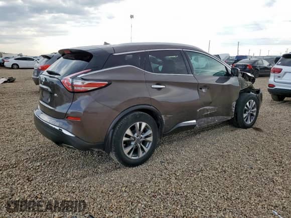 2016 Nissan Murano Platinum с VIN 5N1AZ2MG6GN107060, выставлен на аукционе Copart как лот 82490215 с пробегом 56 005 миль миль и Списание • Salvage title. История ставок и продаж доступна на DreamBid. Изображение 3.