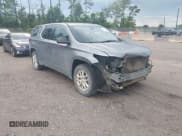 ✅ 2021 Chevrolet Traverse LS • VIN: 1GNERFKW4MJ133044 • Lot: 42858024. Listed on IAAI with 178,015 mi. Free auction sales archive from the USA and detailed vehicle history report at DreamBid. Image 1.