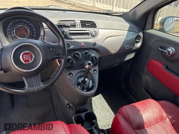 ✅ 2013 FIAT 500 Sport • VIN: 3C3CFFBR9DT512430 • Lot: 57336505. Listed on Copart with 140,150 mi. Free auction sales archive from the USA and detailed vehicle history report at DreamBid. Image 9.