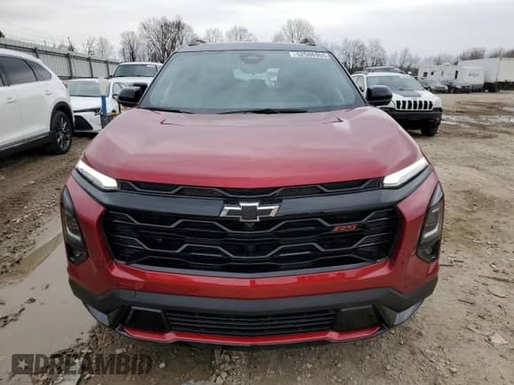 2025 Chevrolet Equinox AWD RS с VIN 3GNAXTEGXSL259454, выставлен на аукционе Copart как лот 52596955 с пробегом 1 009 миль миль и Списание • Salvage title. История ставок и продаж доступна на DreamBid. Изображение 5.