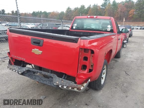 ✅ 2011 Chevrolet Silverado 1500 Work Truck • VIN: 1GCNCPEX8BZ429350 • Lot: 43590560. Listed on IAAI with 123,274 mi. Free auction sales archive from the USA and detailed vehicle history report at DreamBid. Image 4.