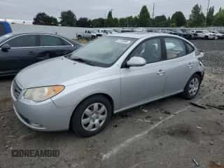 2007 Hyundai Elantra GLS z VIN KMHDU46DX7U084981, wystawiony jako Copart lot #61230984 z przebiegiem 93 887 mil mil oraz Szkoda całkowita • Salvage title. Historia ofert i sprzedaży dostępna na DreamBid. Obrazek 1.