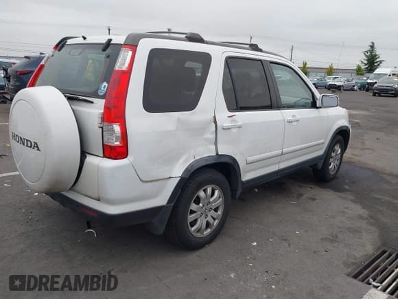 ✅ 2006 Honda CR-V EX SE • VIN: JHLRD78986C048329 • Lot: 43203553. Listed on IAAI with 160,038 mi. Free auction sales archive from the USA and detailed vehicle history report at DreamBid. Image 4.