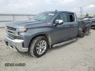 ✅ 2020 Chevrolet Silverado 1500 LTZ • VIN: 1GCRYGED5LZ354794 • Lot: 67818795. Listed on Copart with 48,522 mi. Free auction sales archive from the USA and detailed vehicle history report at DreamBid. Image 1.
