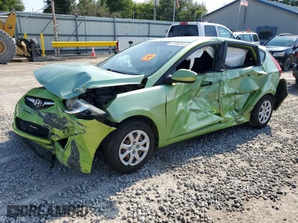 ✅ 2012 Hyundai Accent GS • VIN: KMHCT5AEXCU020647 • Лот: 67130314. Опубликован ранее на Copart с пробегом Не указан. Бесплатный доступ к архиву аукционных продаж из США и подробный отчёт об истории автомобиля на DreamBid. Изображение 1.