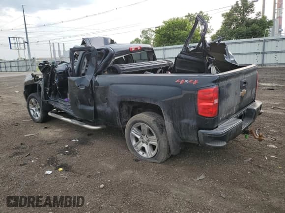 ✅ 2019 Chevrolet Silverado 1500 Custom • VIN: 2GCVKMEC9K1176143 • Lot: 51278695. Listed on Copart with Not provided. Free auction sales archive from the USA and detailed vehicle history report at DreamBid. Image 2.