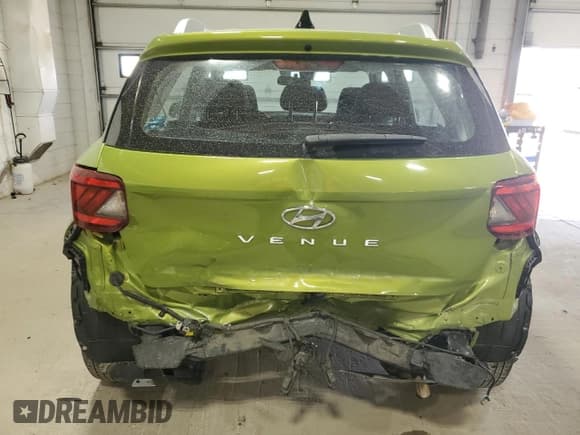 ✅ 2020 Hyundai Venue SEL • VIN: KMHRC8A34LU022520 • Lot: 53503395. Listed on Copart with 35,729 mi. Free auction sales archive from the USA and detailed vehicle history report at DreamBid. Image 6.
