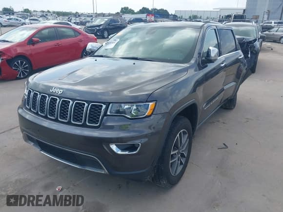 ✅ 2020 Jeep Grand Cherokee Limited • VIN: 1C4RJEBG4LC295201 • Lot: 42113482. Listed on IAAI with 116,721 mi. Free auction sales archive from the USA and detailed vehicle history report at DreamBid. Image 2.