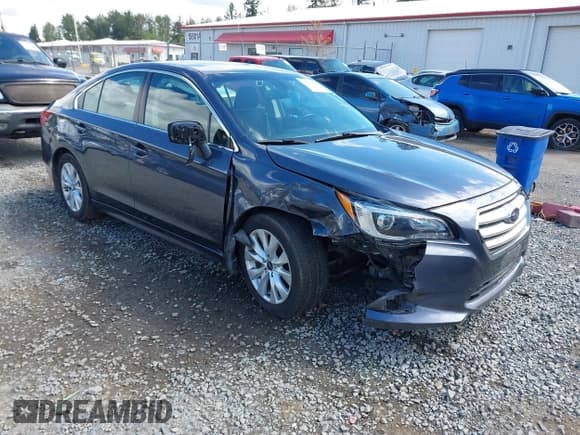 ✅ 2017 Subaru Legacy Premium • VIN: 4S3BNAF65H3054836 • Lot: 42222125. Listed on IAAI with 69,048 mi. Free auction sales archive from the USA and detailed vehicle history report at DreamBid. Image 1.