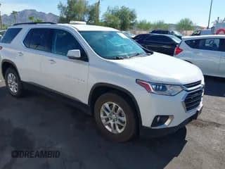 ✅ 2021 Chevrolet Traverse LT Cloth • VIN: 1GNERGKWXMJ232635 • Lot: 42930438. Wystawiony na IAAI z przebiegiem 154 955 mil. Bezpłatny archiwum sprzedaży aukcyjnych z USA i szczegółowy raport historii pojazdu na DreamBid. Zdjęcie 1.