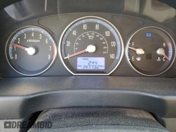 ✅ 2009 Hyundai Santa Fe SE • VIN: 5NMSH73E69H315402 • Lot: 70574574. Listed on Copart with 147,732 mi. Free auction sales archive from the USA and detailed vehicle history report at DreamBid. Image 9.