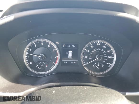 ✅ 2020 Hyundai Santa Fe SE • VIN: 5NMS23AD8LH251617 • Lot: 76453953. Wystawiony na Copart z przebiegiem 63 080 mil. Bezpłatny archiwum sprzedaży aukcyjnych z USA i szczegółowy raport historii pojazdu na DreamBid. Zdjęcie 9.