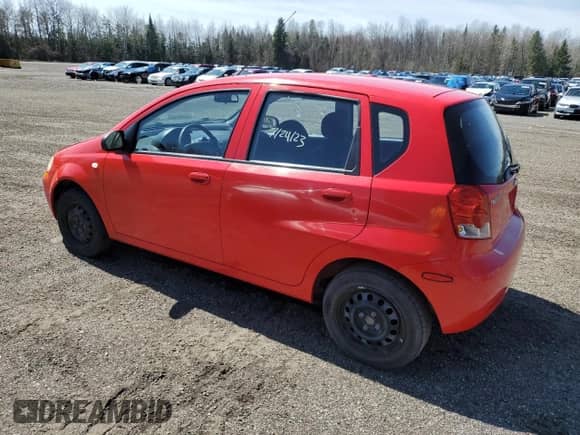 2006 Chevrolet Aveo z VIN KL1TD69606B566823, wystawiony jako Copart lot #44222374 z przebiegiem 227 983 mil mil oraz Czysty tytuł • Clean title. Historia ofert i sprzedaży dostępna na DreamBid. Obrazek 2.