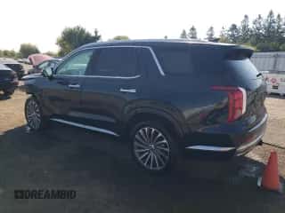 2024 Hyundai Palisade Limited с VIN KM8R5DGE5RU802336, выставлен на аукционе Copart как лот 70825004 с пробегом 1 519 миль миль и Списание • Salvage title. История ставок и продаж доступна на DreamBid. Изображение 2.