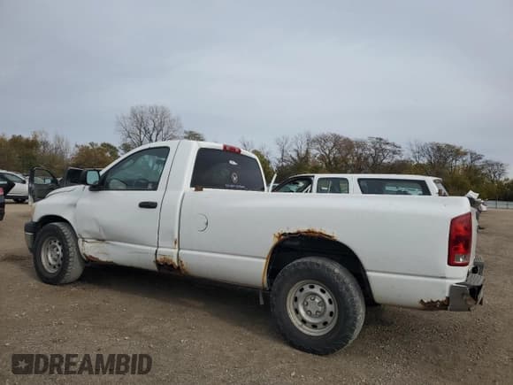 ✅ 2006 Dodge 1500 ST • VIN: 1D7HA16K36J112959 • Лот: 91681865. Опубликован ранее на Copart с пробегом 166 837 миль. Бесплатный доступ к архиву аукционных продаж из США и подробный отчёт об истории автомобиля на DreamBid. Изображение 2.