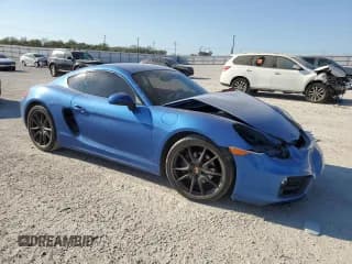 ✅ 2015 Porsche Cayman • VIN: WP0AA2A87FK160990 • Lot: 73126674. Wystawiony na Copart z przebiegiem 166 498 mil. Bezpłatny archiwum sprzedaży aukcyjnych z USA i szczegółowy raport historii pojazdu na DreamBid. Zdjęcie 4.