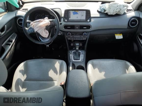 2018 Hyundai Kona Ultimate with VIN KM8K53A58JU137960, listed as a Copart auction lot 61100645 with 73,889 mi miles and Salvage title. Bid and sale history available at DreamBid. Image 8.