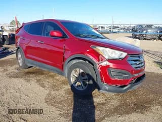 ✅ 2014 Hyundai Santa Fe • VIN: 5XYZT3LB6EG217566 • Lot: 43667933. Wystawiony na IAAI z przebiegiem 128 580 mil. Bezpłatny archiwum sprzedaży aukcyjnych z USA i szczegółowy raport historii pojazdu na DreamBid. Zdjęcie 1.