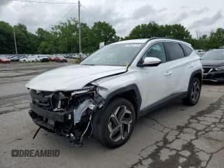 ✅ 2022 Hyundai Tucson SEL • VIN: 5NMJFCAE8NH128914 • Lot: 55451713. Wystawiony na Copart z przebiegiem 45 077 mil. Bezpłatny archiwum sprzedaży aukcyjnych z USA i szczegółowy raport historii pojazdu na DreamBid. Zdjęcie 1.