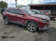 ✅ 2019 Jeep Cherokee Limited • VIN: 1C4PJMDX2KD351644 • Lot: 55342865. Listed on Copart with 65,570 mi. Free auction sales archive from the USA and detailed vehicle history report at DreamBid. Image 4.
