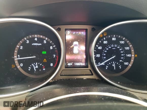 ✅ 2017 Hyundai Santa Fe 2.4L • VIN: 5NMZUDLB0HH004982 • Лот: 37042914. Опубликован ранее на Copart с пробегом 110 579 миль. Бесплатный доступ к архиву аукционных продаж из США и подробный отчёт об истории автомобиля на DreamBid. Изображение 9.