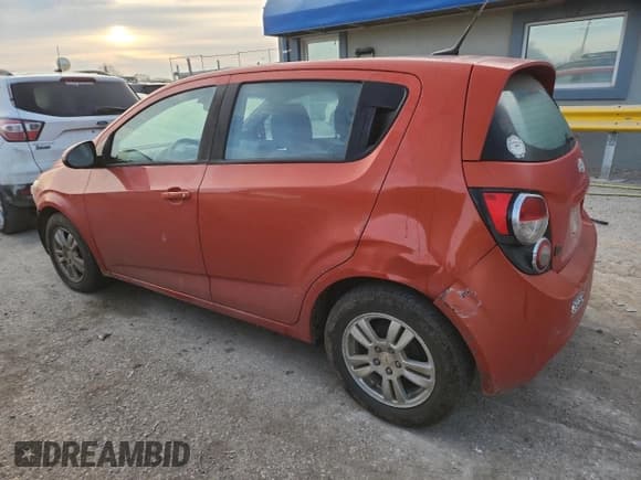 ✅ 2012 Chevrolet Sonic LS • VIN: 1G1JB6SH8C4123524 • Lot: 91393775. Listed on Copart with 126,903 mi. Free auction sales archive from the USA and detailed vehicle history report at DreamBid. Image 2.
