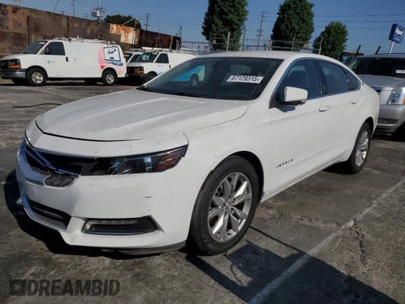 ✅ 2018 Chevrolet Impala LT • VIN: 2G1105S3XJ9168284 • Lot: 67129315. Listed on Copart with 99,768 mi. Free auction sales archive from the USA and detailed vehicle history report at DreamBid. Image 1.