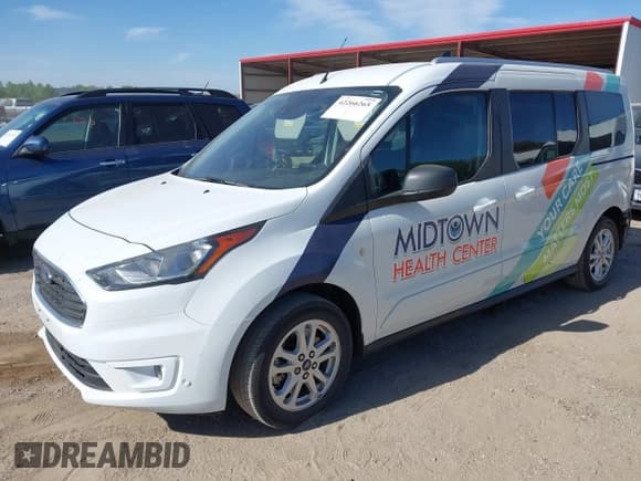 ✅ 2021 Ford Transit Connect XLT • VIN: NM0GE9F29M1500362 • Lot: 42266265. Listed on IAAI with 63,273 mi. Free auction sales archive from the USA and detailed vehicle history report at DreamBid. Image 2.