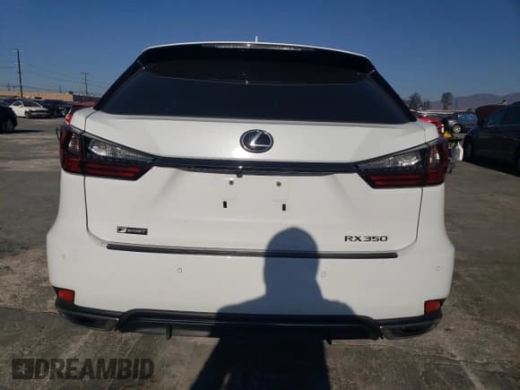 ✅ 2020 Lexus RX 350 F Sport • VIN: 2T2SZMDA8LC219769 • Lot: 41775365. Listed on Copart with 53,006 mi. Free auction sales archive from the USA and detailed vehicle history report at DreamBid. Image 6.