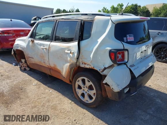 ✅ 2017 Jeep Renegade Limited • VIN: ZACCJBDBXHPE84766 • Лот: 42942643. Опубликован ранее на IAAI с пробегом 186 080 миль. Бесплатный доступ к архиву аукционных продаж из США и подробный отчёт об истории автомобиля на DreamBid. Изображение 3.