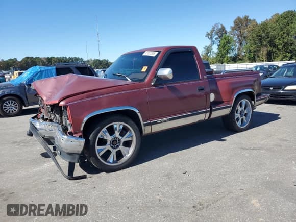 ✅ 1992 Chevrolet Silverado 1500 • VIN: 1GCDC14H5NZ188340 • Lot: 82587365. Wystawiony na Copart z przebiegiem 293 938 mil. Bezpłatny archiwum sprzedaży aukcyjnych z USA i szczegółowy raport historii pojazdu na DreamBid. Zdjęcie 1.