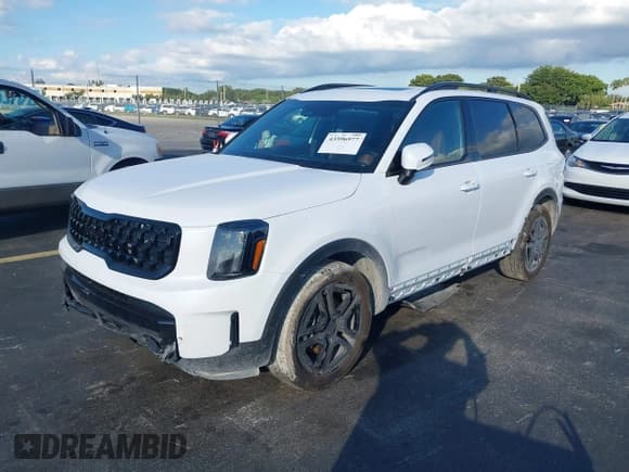 ✅ 2025 Kia Telluride EX • VIN: 5XYP3DGC8SG611744 • Lot: 43596977. Listed on IAAI with 11,569 mi. Free auction sales archive from the USA and detailed vehicle history report at DreamBid. Image 2.