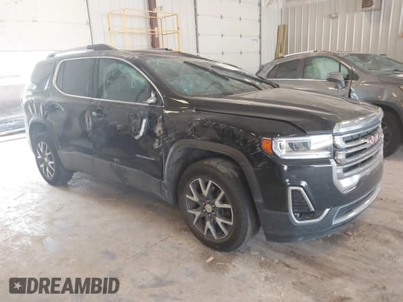 ✅ 2023 GMC Acadia SLT • VIN: 1GKKNULS7PZ262557 • Lot: 42908333. Listed on IAAI with Not provided. Free auction sales archive from the USA and detailed vehicle history report at DreamBid. Image 1.