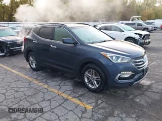✅ 2017 Hyundai Santa Fe 2.4L • VIN: 5NMZUDLB1HH018289 • Lot: 43513950. Listed on IAAI with 111,768 mi. Free auction sales archive from the USA and detailed vehicle history report at DreamBid. Image 1.